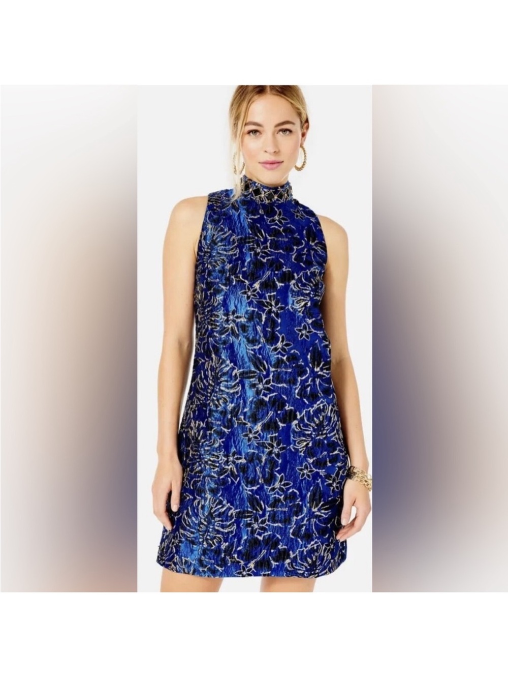 Lilly Pulitzer Brandi Shift Dress
Blue Grotto Twilight Floral